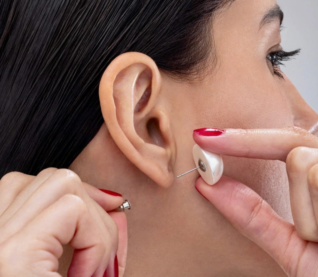 Aína Oversize Pearl Studs✨