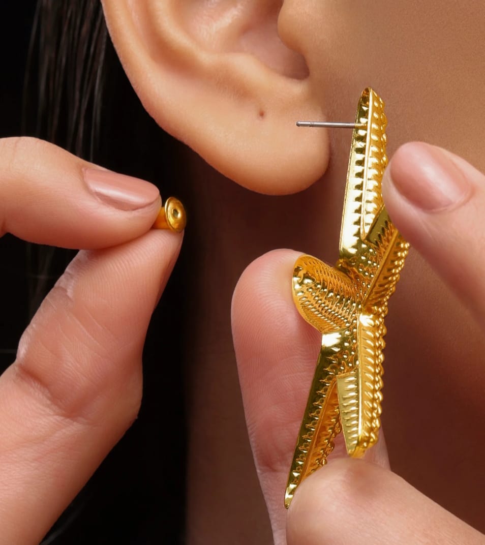 Aína Anti- Tarnish Starfish Earrings ✨
