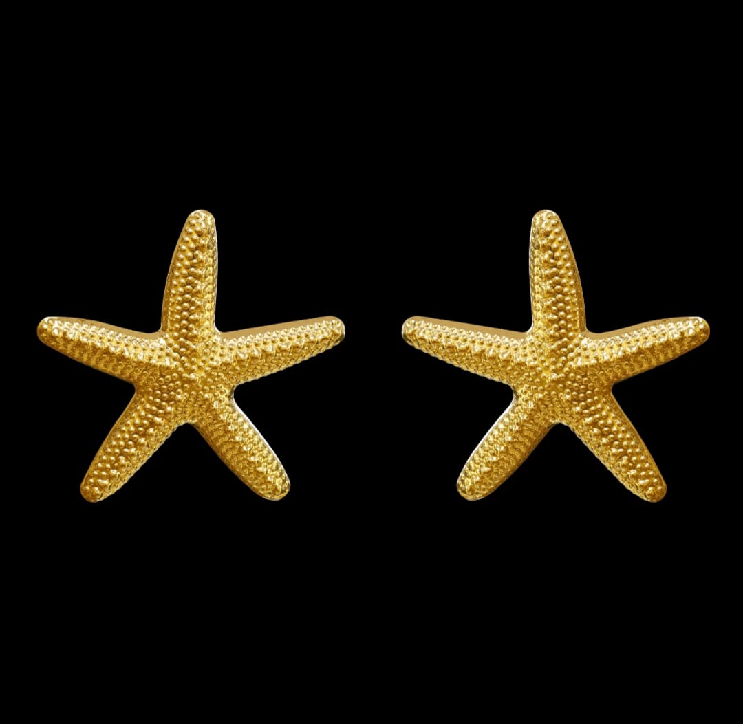Aína Anti- Tarnish Starfish Earrings ✨