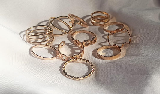 Aína Anti-Tarnish 11 Rings Set