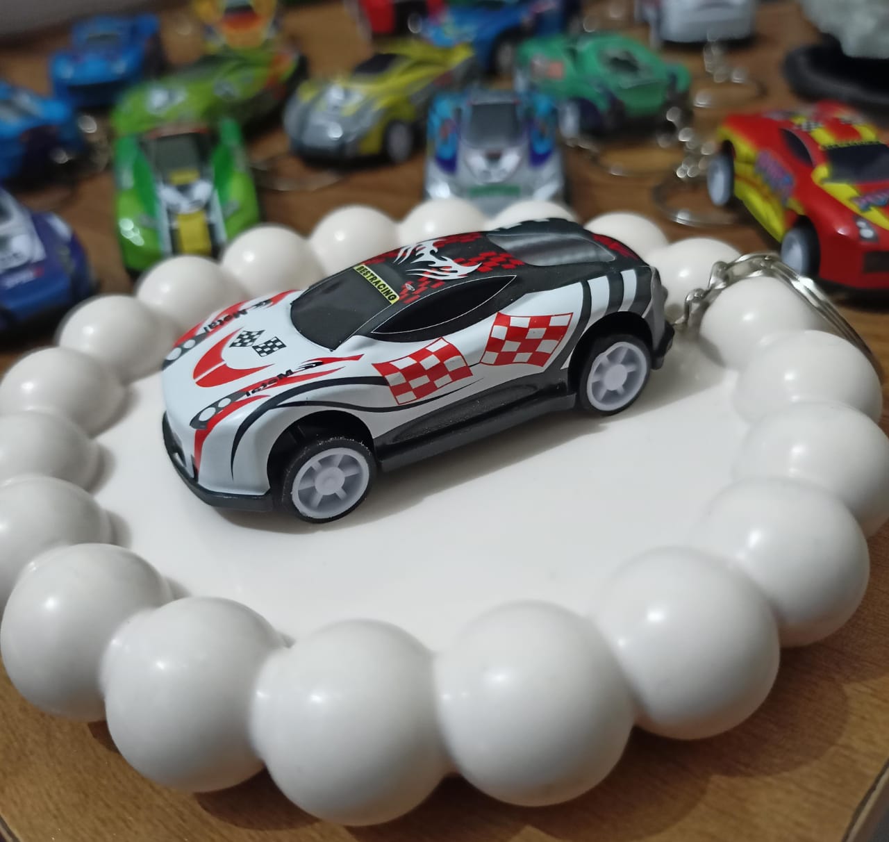 🔥 Speedster Racer Car Keychain 🏁