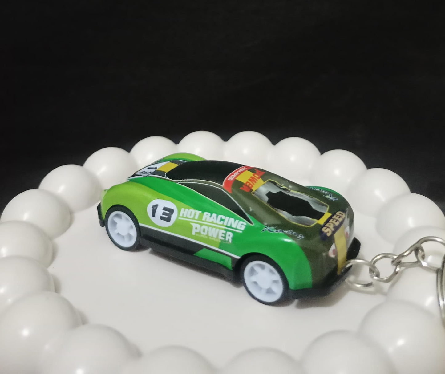 💚 Hot Racing Power Keychain ⚡