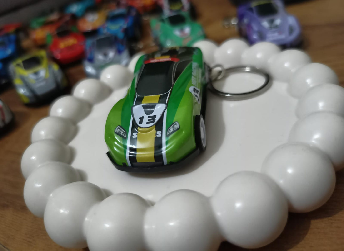 💚 Hot Racing Power Keychain ⚡