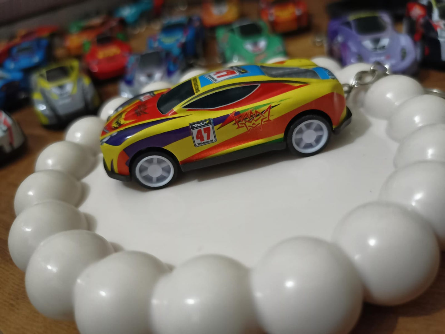 ⚡ FireStrike Racer Keychain 🔥