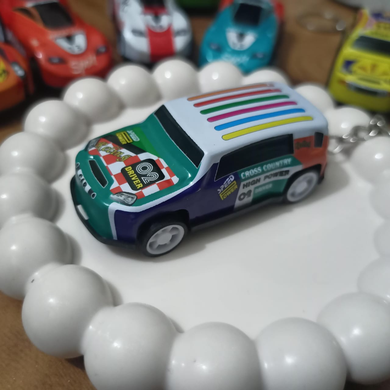 Cross Country Speedster Keychain Car