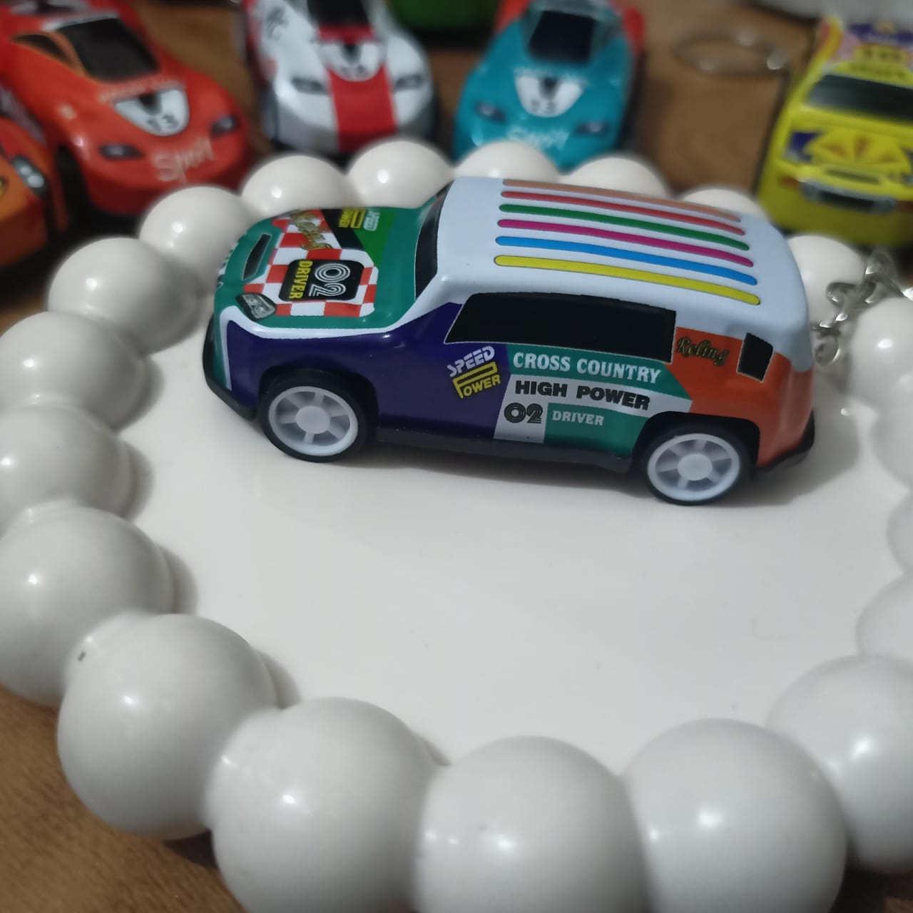 Cross Country Speedster Keychain Car