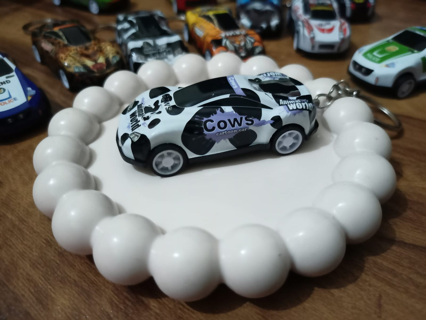 Cows Cartoon Car Keychain✨