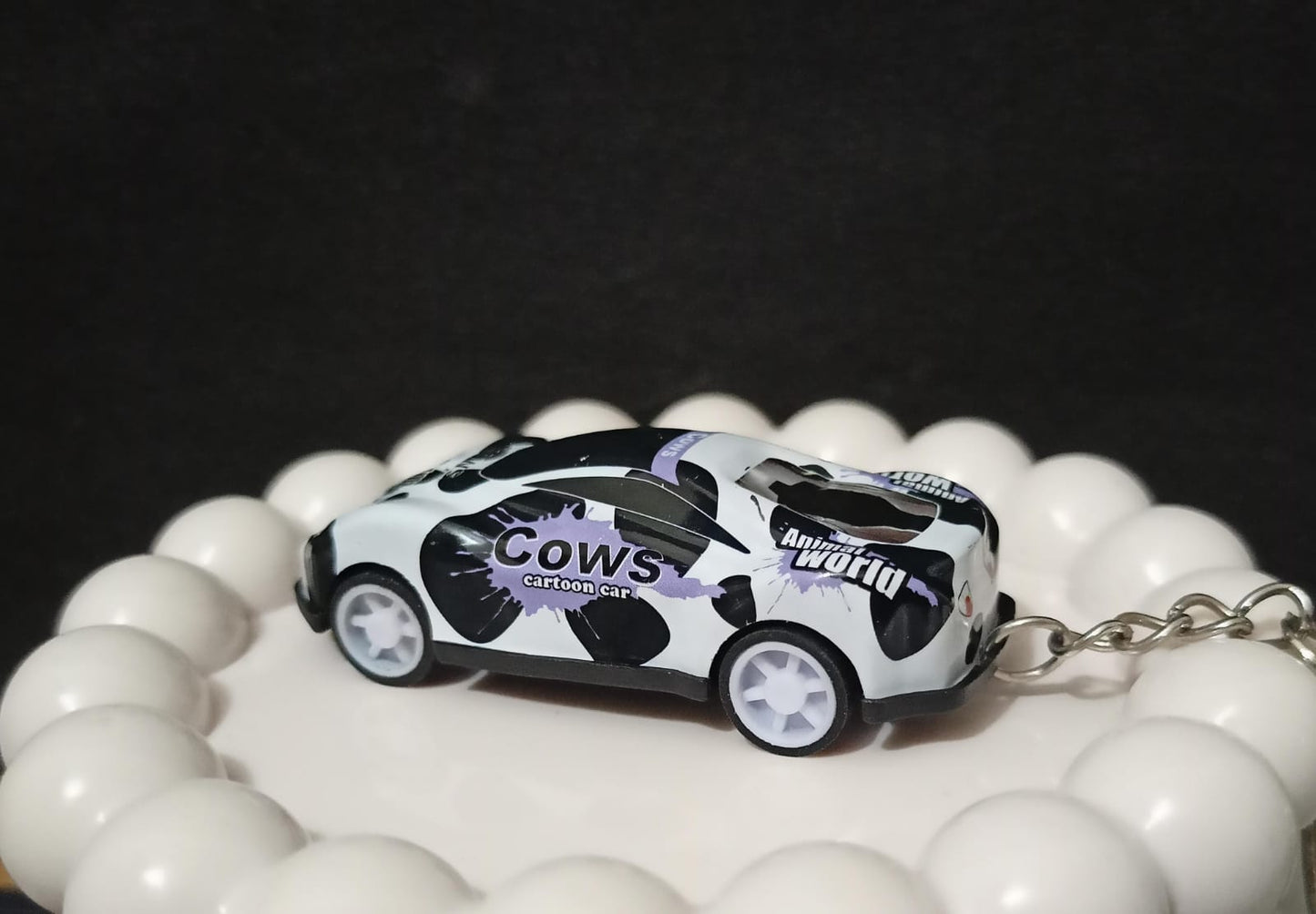 Cows Cartoon Car Keychain✨