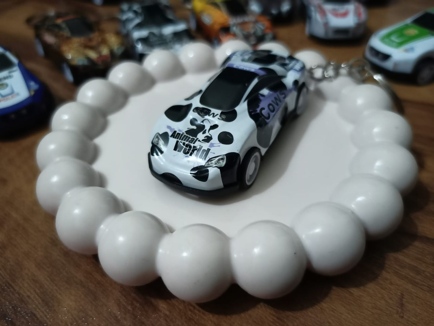Cows Cartoon Car Keychain✨