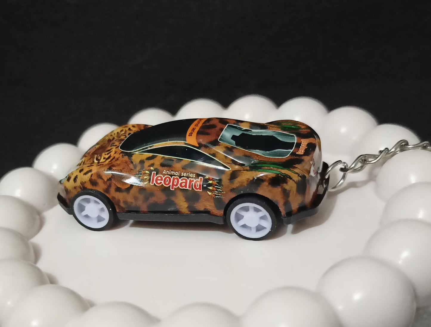 Leopard Racer Keychain✨