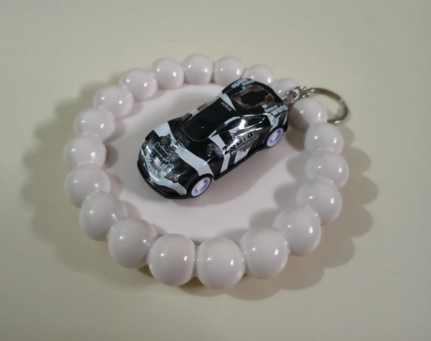 Zebra Cartoon Car Keychain✨