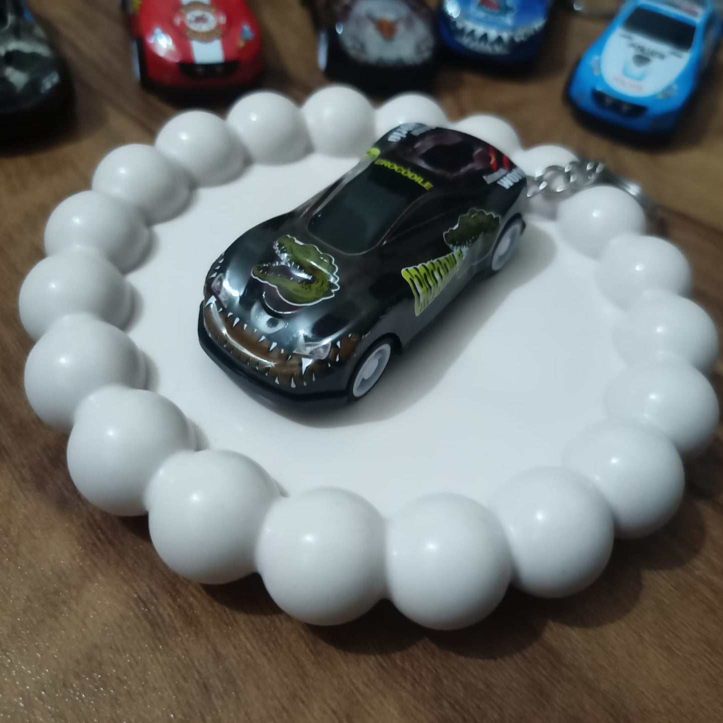 🐊 Crocodile Racer Keychain Car 🚗