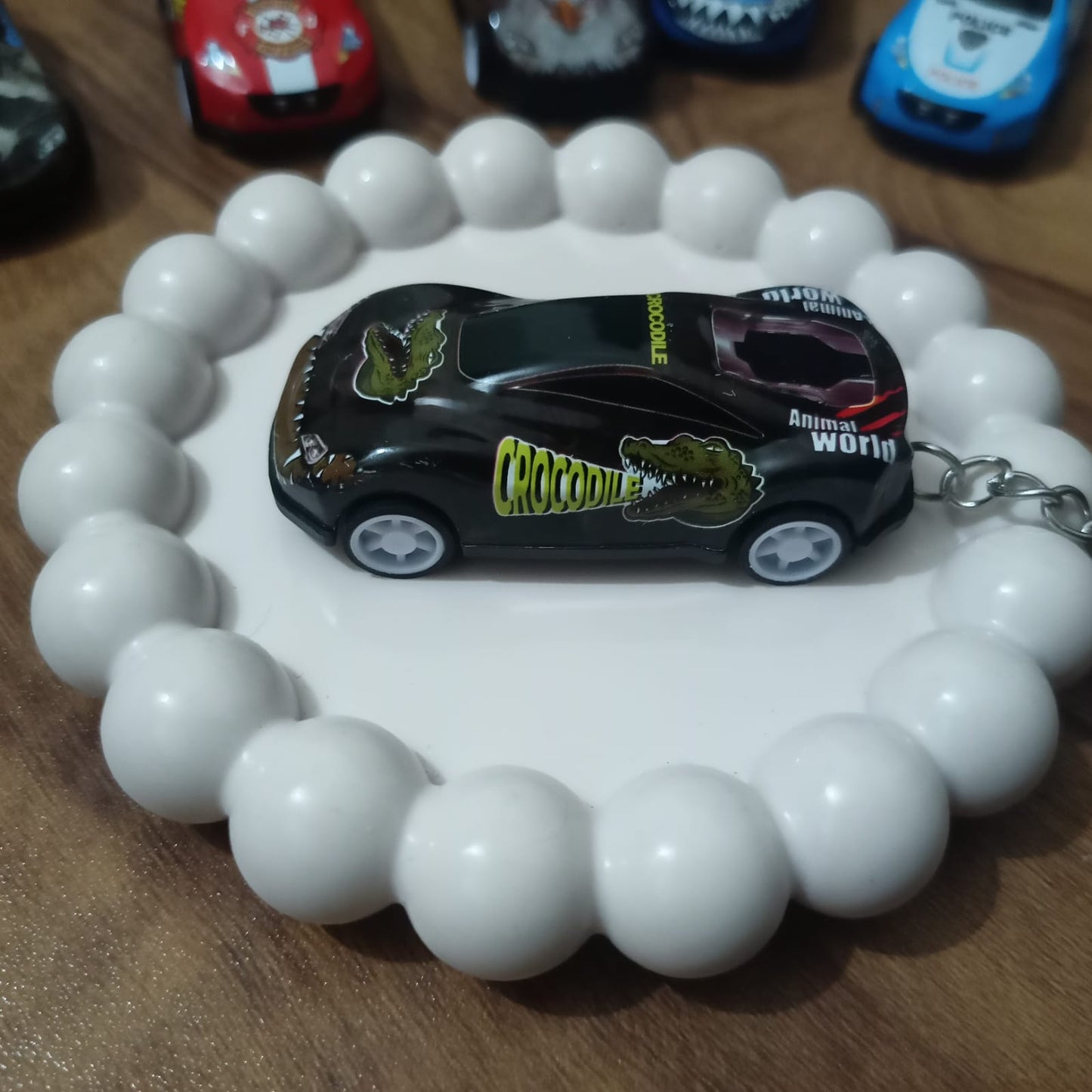 🐊 Crocodile Racer Keychain Car 🚗