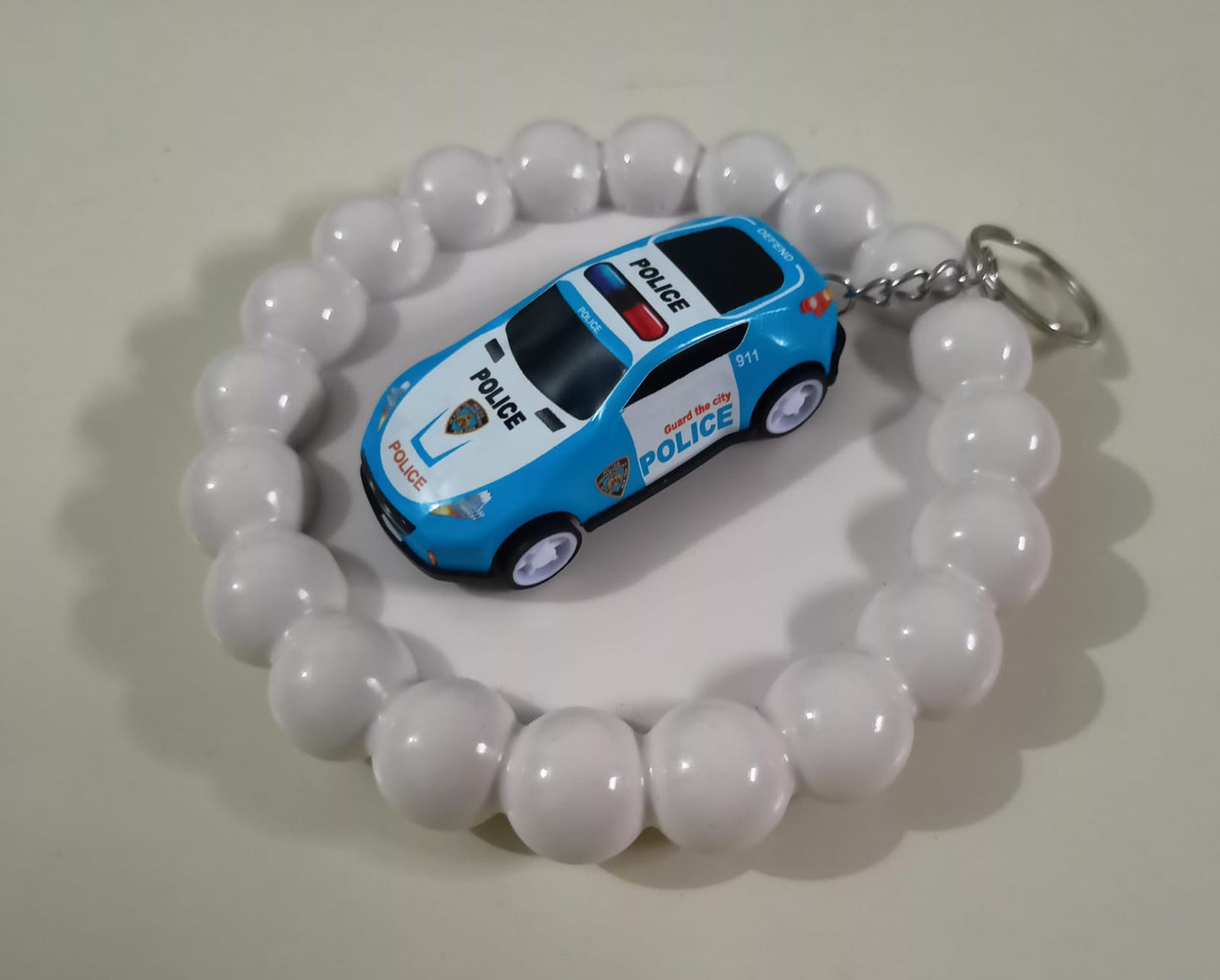City Patrol Keychain Car 🚓🔑