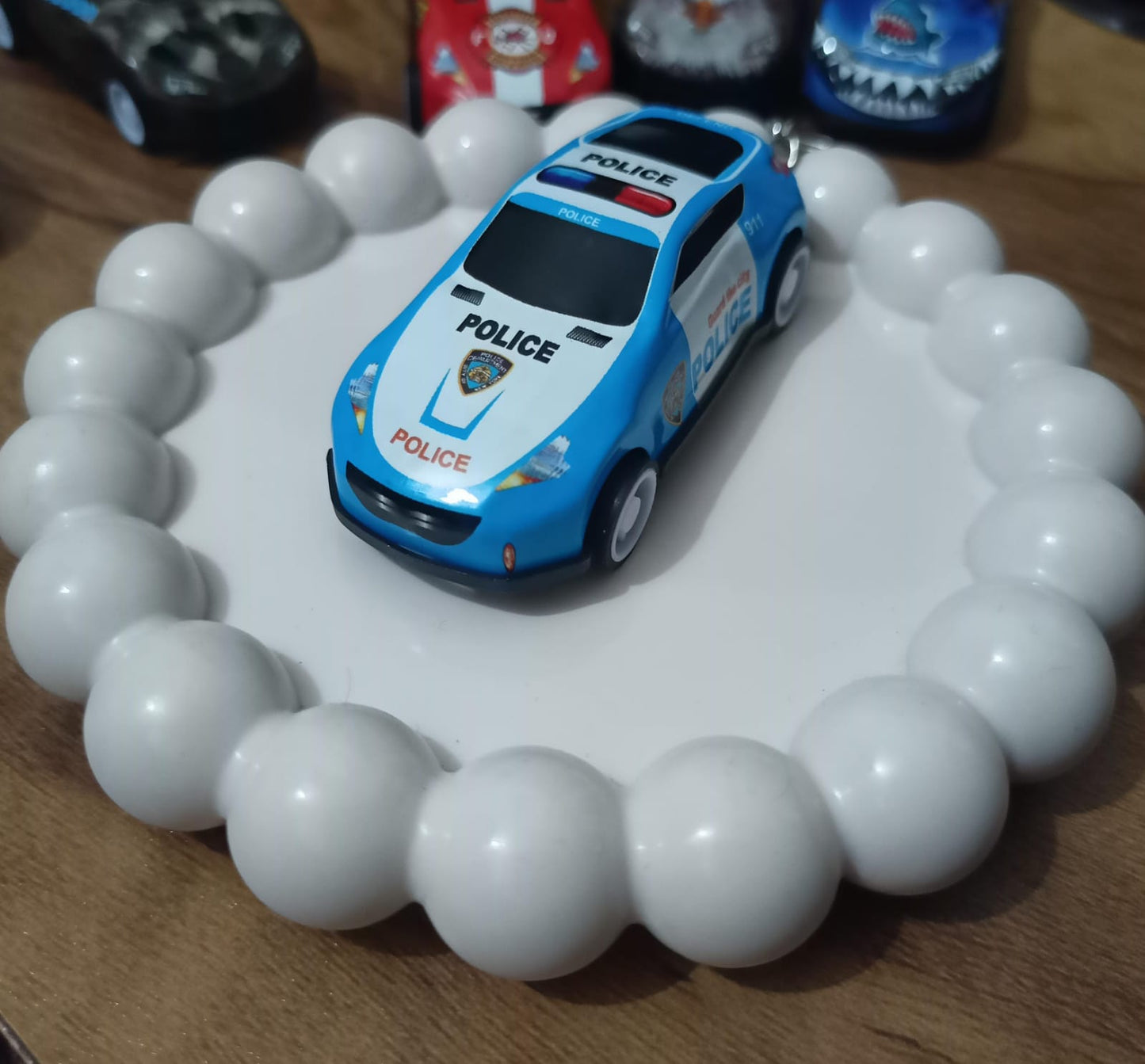 City Patrol Keychain Car 🚓🔑