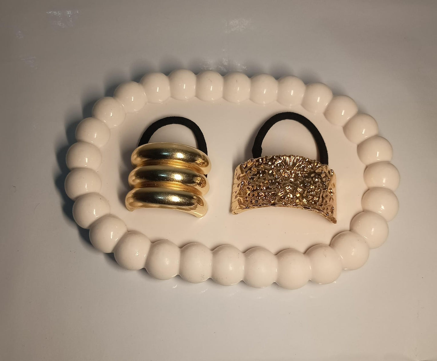Royal Gold Hair Ring Set 👑