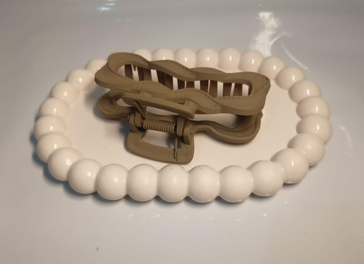 Wavy Matte Claw Clips
