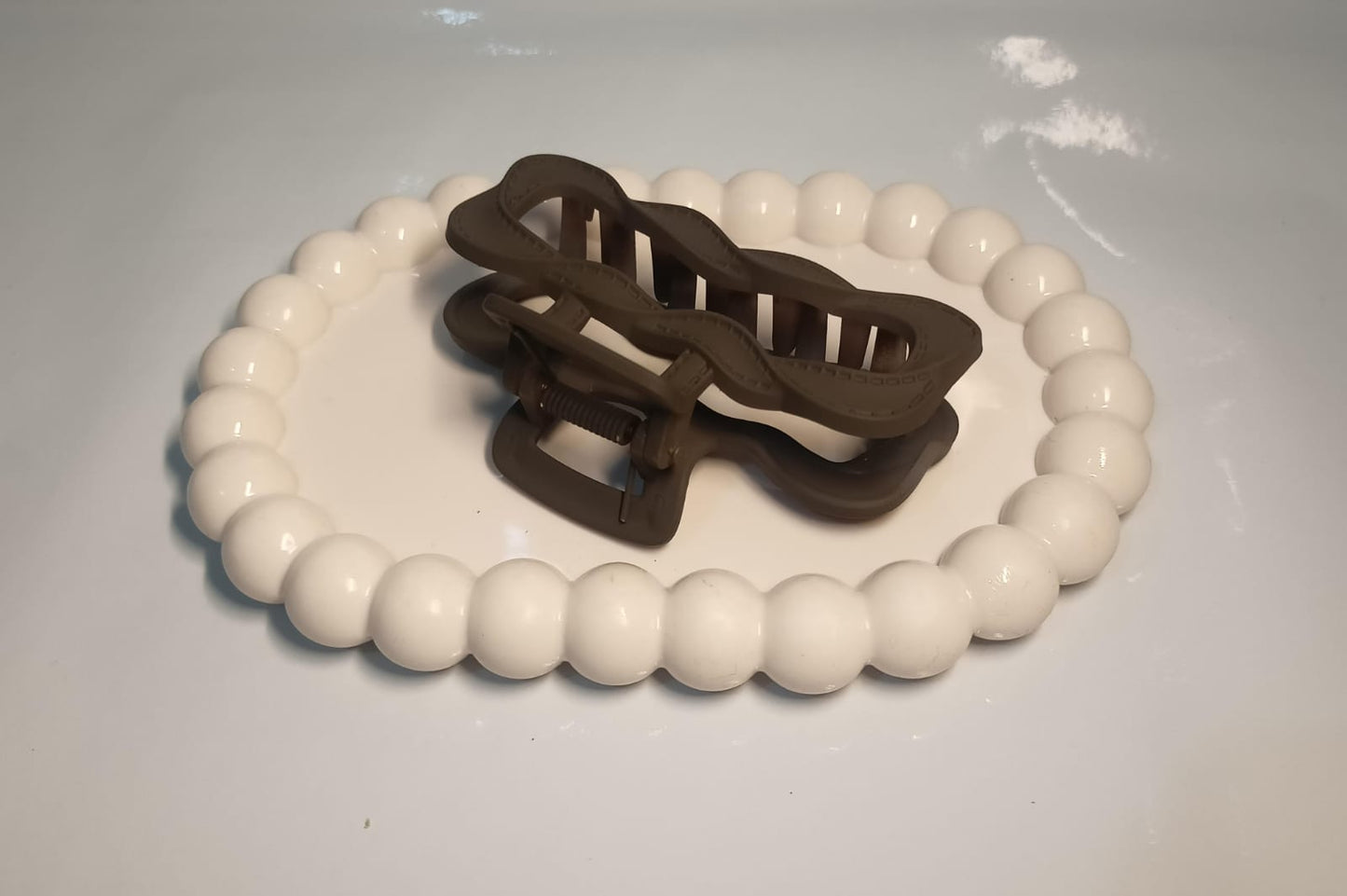 Wavy Matte Claw Clips