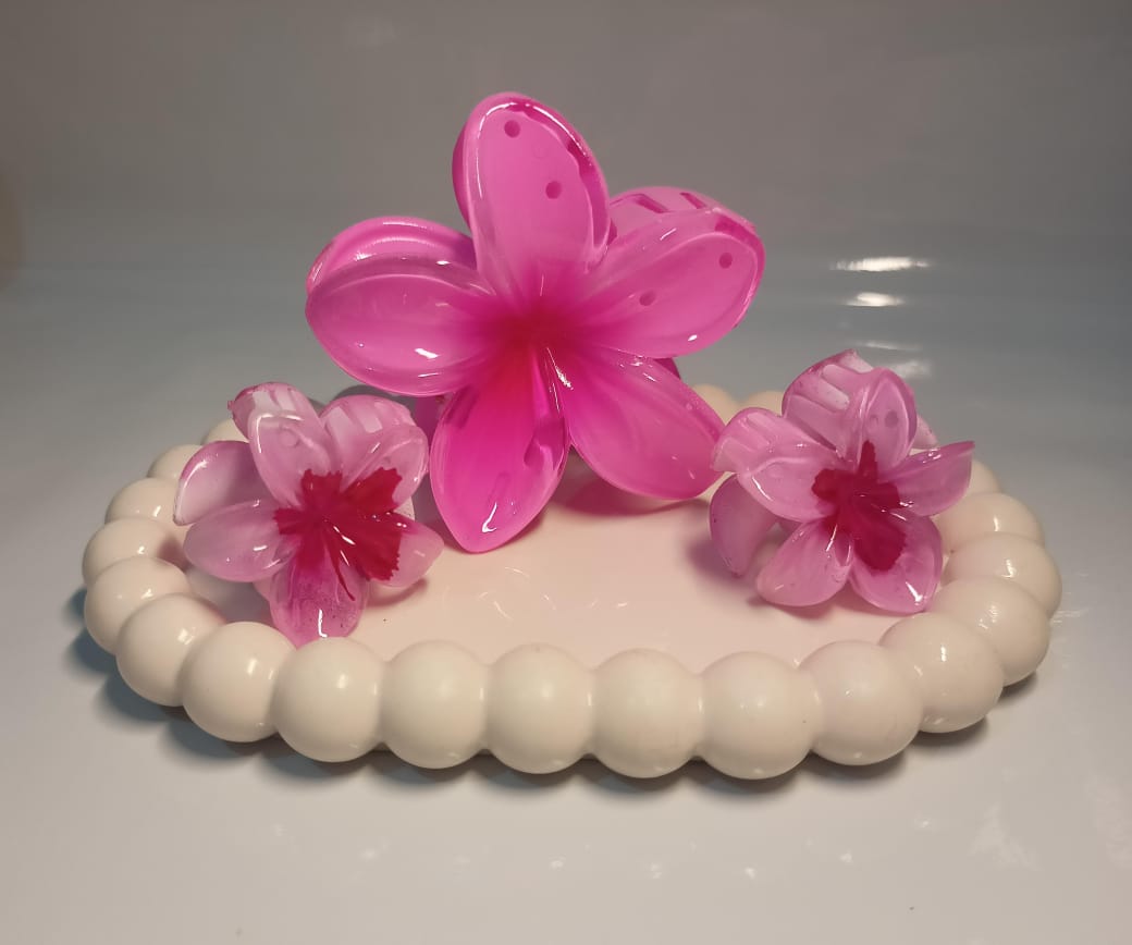 Resin Flower Claw Set ( 3 pcs)