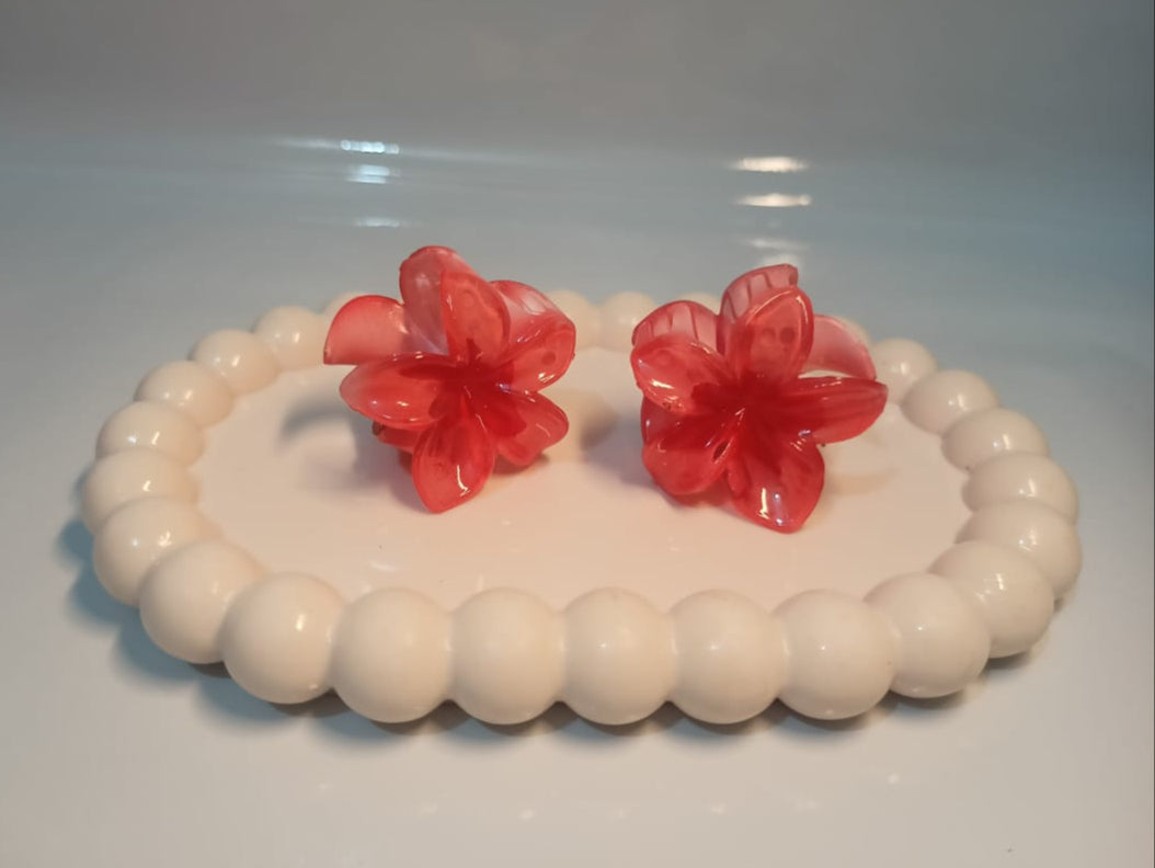 Small Size Resin Flower Claw duo