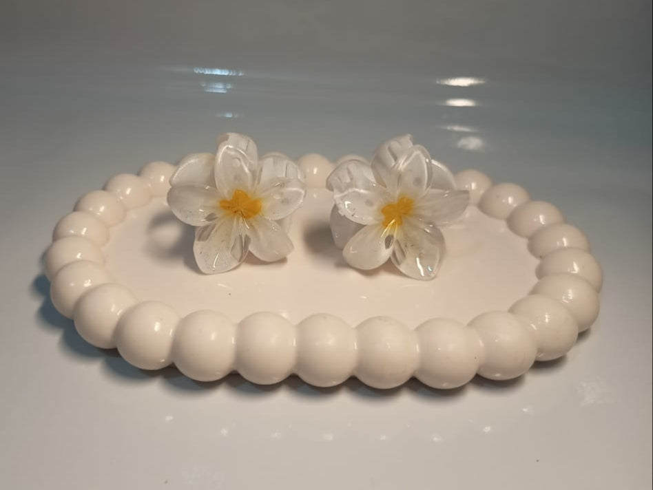 Small Size Resin Flower Claw duo