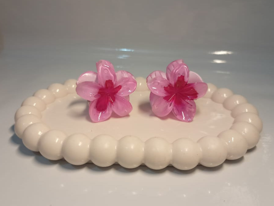 Small Size Resin Flower Claw duo
