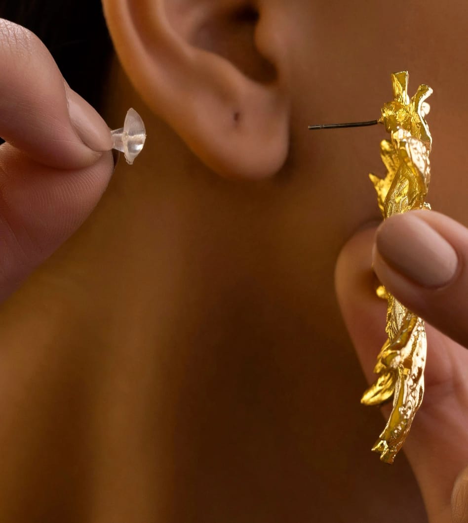 Aína Anti-Tarnish Sunflower Earrings✨