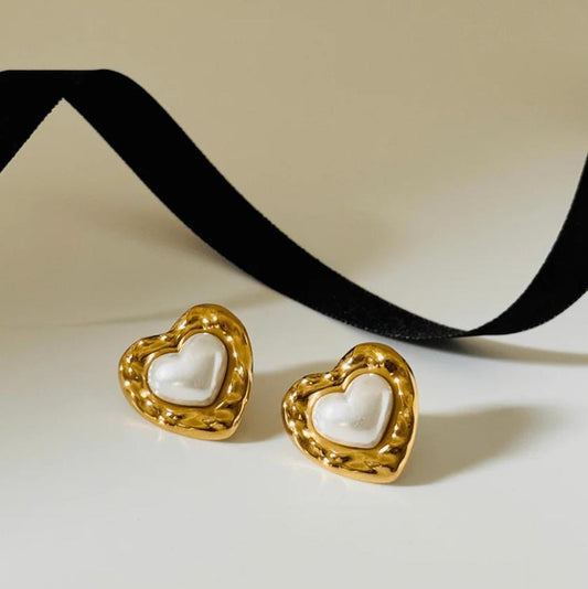 Aína Anti-Tarnish Pearl  Earrings✨