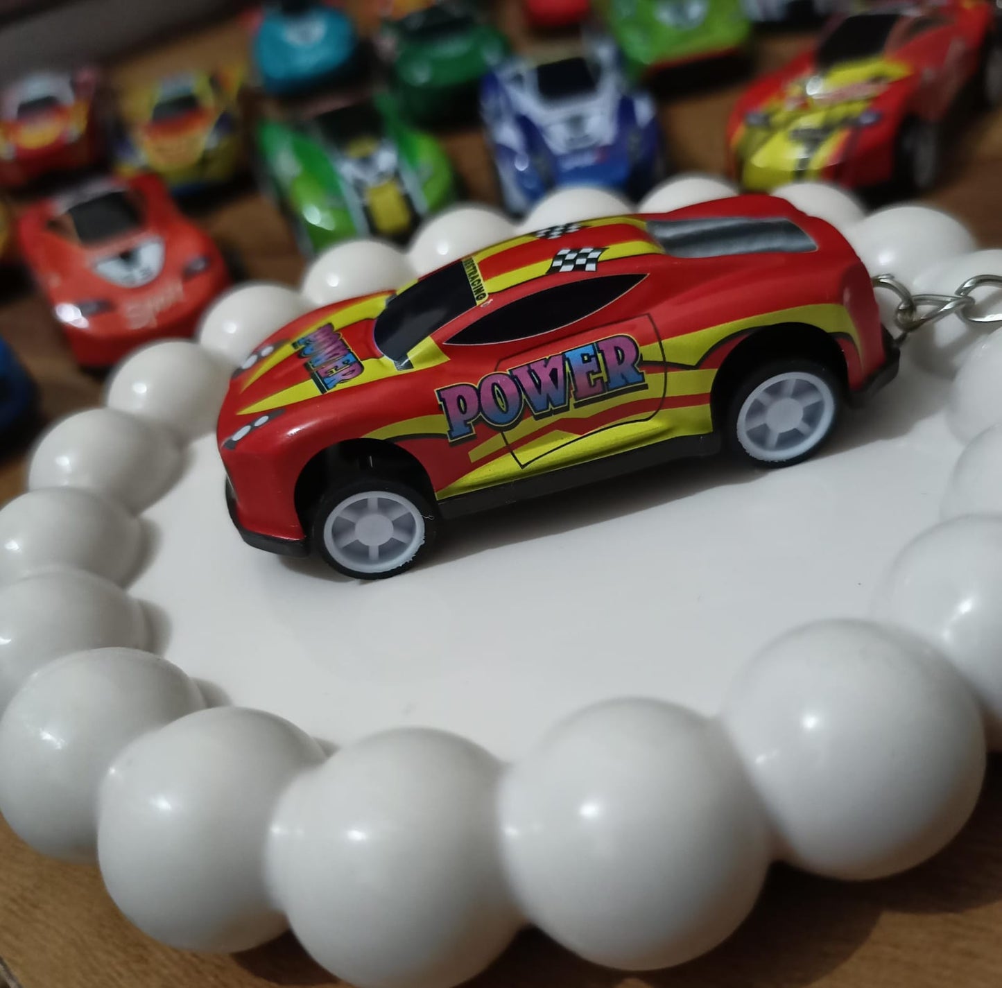 "Power Racer Keychain" 🚗🔑