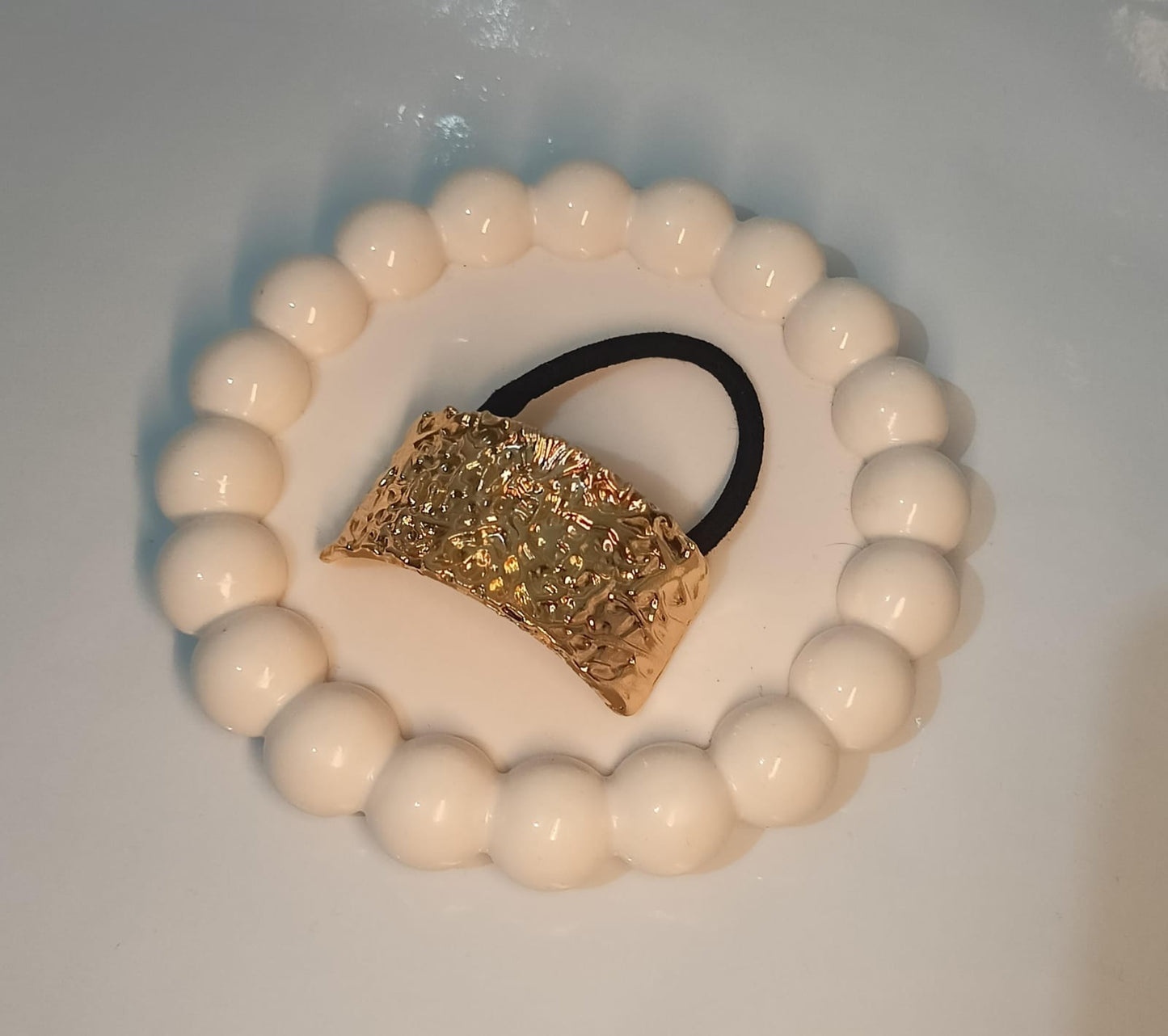 Royal Gold Hair Ring Set 👑