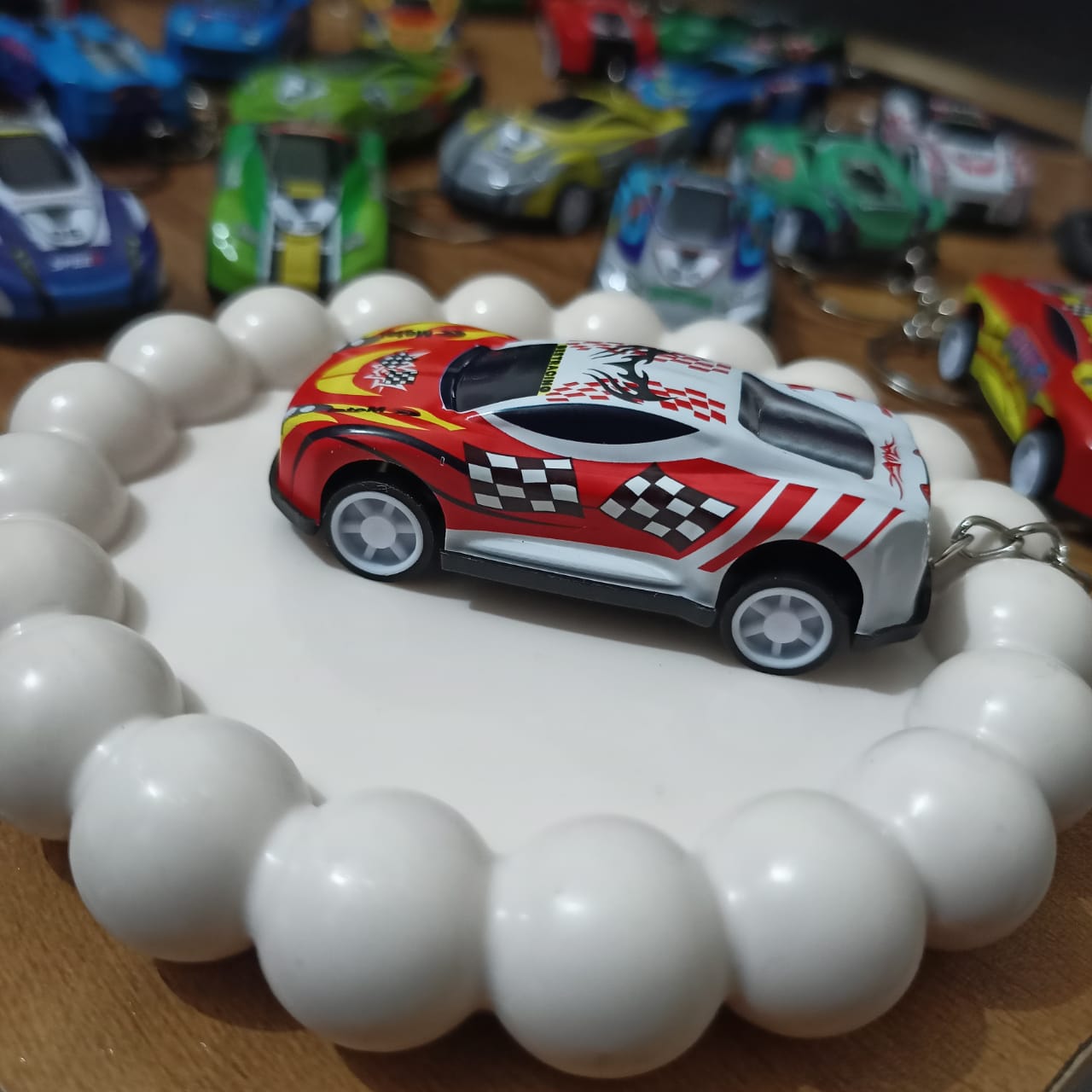 🔥 Racing Champion Mini Sports Car Keychain 🏁