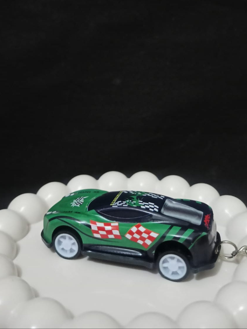 🏎 Green Nitro Drift Keychain – Turbo Edition