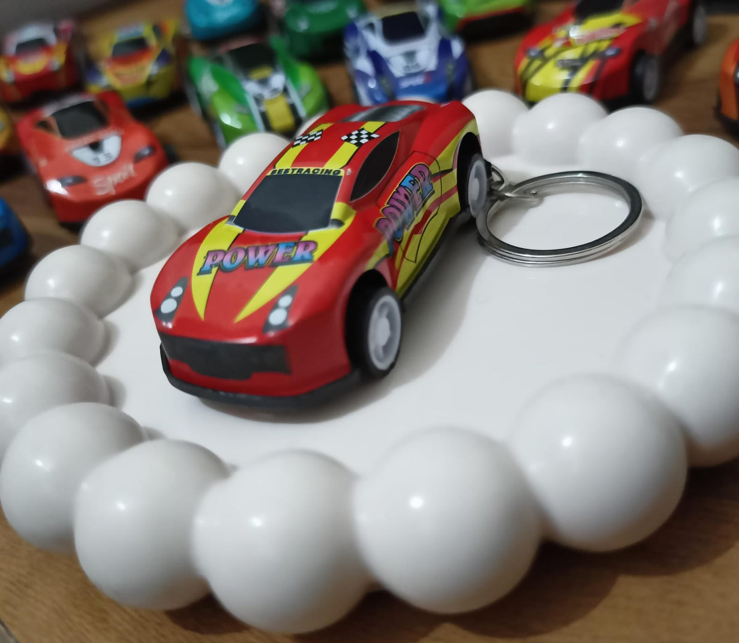 "Power Racer Keychain" 🚗🔑