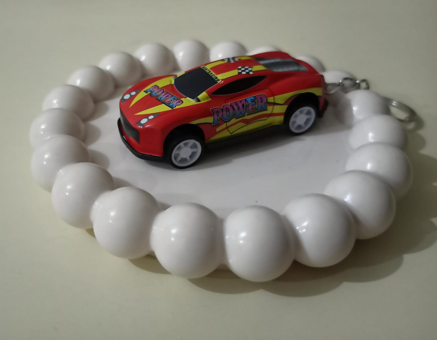 "Power Racer Keychain" 🚗🔑