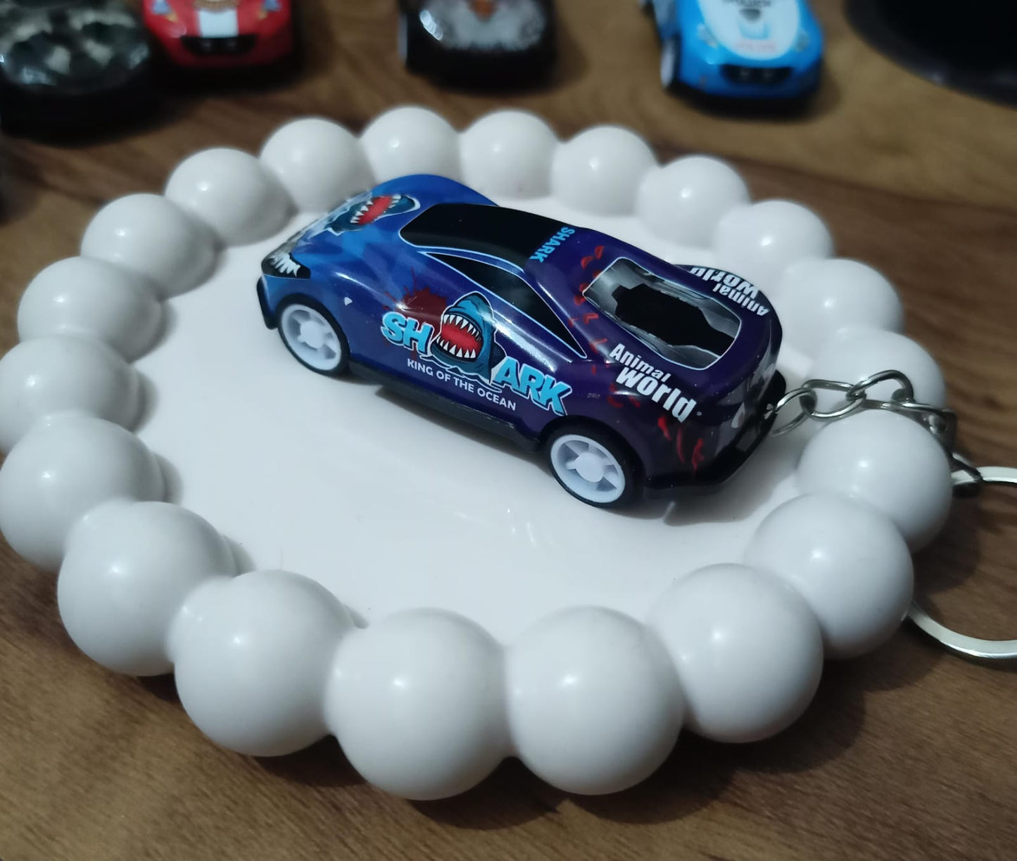 Shark X Keychain Car 🦈🚘
